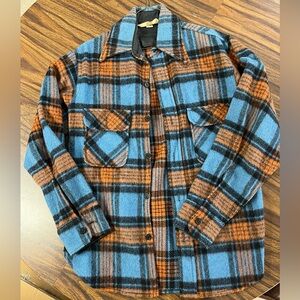 Vintage Montgomery Ward flannel coat/shirt